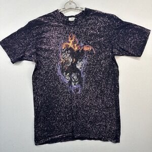 Vintage 1998 Kiss Psycho Circus T Shirt Size XL Acid Wash‎ Tour Shirt